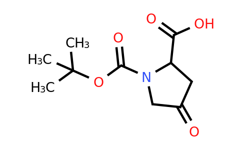 CAS 876317-19-0 | 1-[(tert-butoxy)carbonyl]-4-oxopyrrolidine-2-carboxylic acid