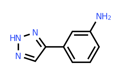 CAS 876343-39-4 | 3-(2H-1,2,3-triazol-4-yl)aniline