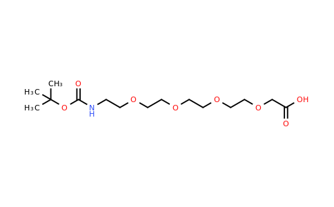 CAS 876345-13-0 | 2,2-Dimethyl-4-oxo-3,8,11,14,17-pentaoxa-5-azanonadecan-19-oic acid