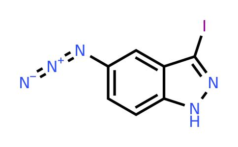 5-azido-3-iodo-1H-indazole