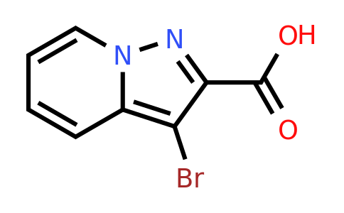 CAS 876379-77-0 | 3-Bromopyrazolo[1,5-a]pyridine-2-carboxylic acid