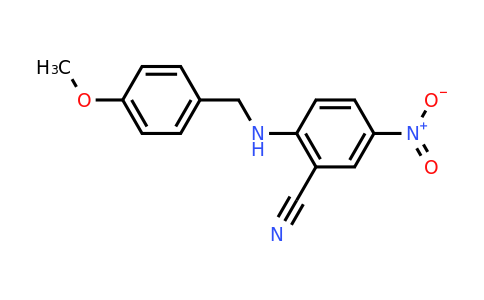 CAS 876548-78-6 | 2-((4-Methoxybenzyl)amino)-5-nitrobenzonitrile