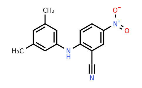 CAS 876556-20-6 | 2-((3,5-Dimethylphenyl)amino)-5-nitrobenzonitrile