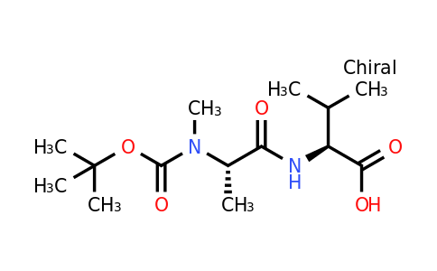 CAS 876622-63-8 | (S)-2-((S)-2-((tert-Butoxycarbonyl)(methyl)amino)propanamido)-3-methylbutanoic acid