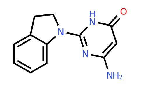 CAS 876667-59-3 | 6-Amino-2-(indolin-1-yl)pyrimidin-4(3H)-one