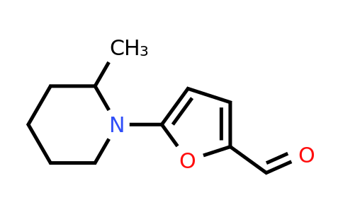 CAS 876710-46-2 | 5-(2-Methylpiperidin-1-yl)furan-2-carbaldehyde