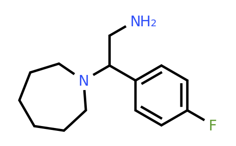 CAS 876715-94-5 | 2-(Azepan-1-yl)-2-(4-fluorophenyl)ethanamine