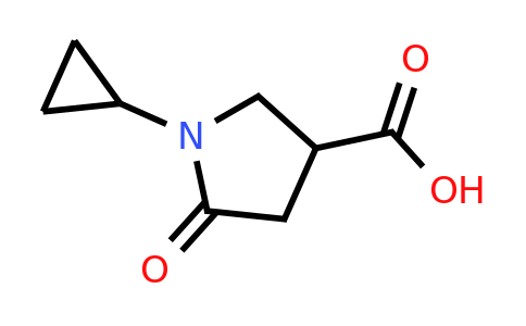 CAS 876716-43-7 | 1-cyclopropyl-5-oxopyrrolidine-3-carboxylic acid