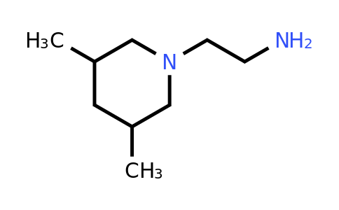 CAS 876716-58-4 | 2-(3,5-Dimethylpiperidin-1-yl)ethanamine