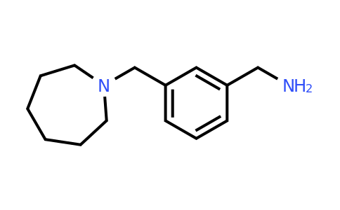 CAS 876716-70-0 | (3-(Azepan-1-ylmethyl)phenyl)methanamine