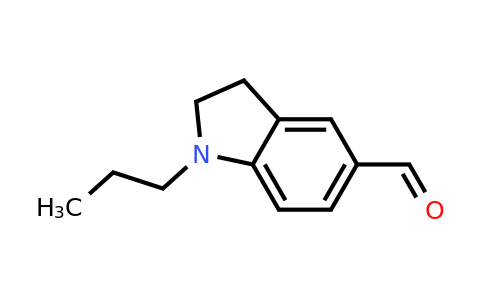 CAS 876716-73-3 | 1-Propylindoline-5-carbaldehyde
