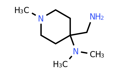 CAS 876717-12-3 | 4-(Aminomethyl)-N,N,1-trimethylpiperidin-4-amine