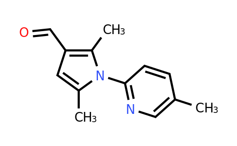 CAS 876717-21-4 | 2,5-Dimethyl-1-(5-methylpyridin-2-yl)-1H-pyrrole-3-carbaldehyde