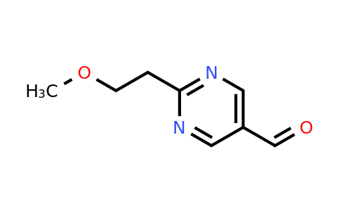 CAS 876717-41-8 | 2-(2-Methoxyethyl)pyrimidine-5-carbaldehyde