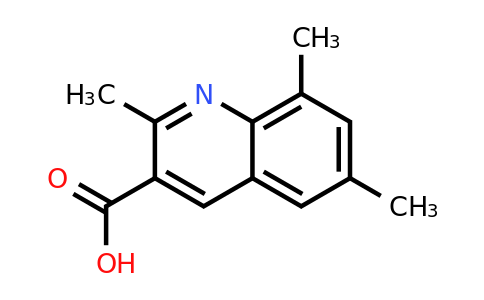 CAS 876721-02-7 | 2,6,8-Trimethyl-quinoline-3-carboxylic acid