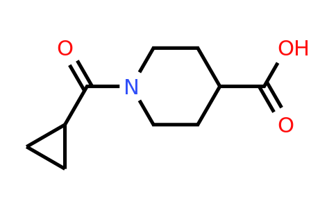 CAS 876866-50-1 | 1-(Cyclopropanecarbonyl)piperidine-4-carboxylic acid