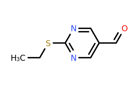 CAS 876890-28-7 | 2-(Ethylthio)pyrimidine-5-carbaldehyde