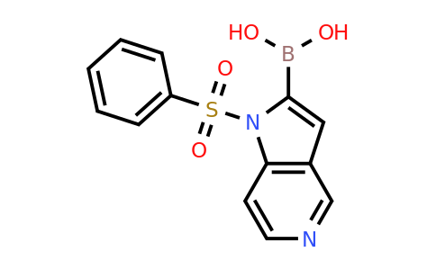 CAS 877060-46-3 | 1-(Phenylsulfonyl)-1H-pyrrolo[3,2-C]pyridine-2-ylboronic acid