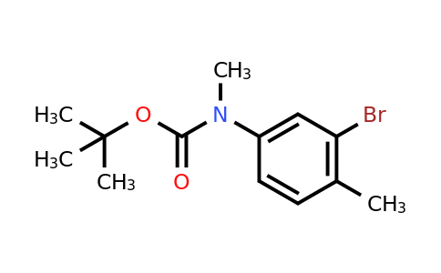 CAS 877064-95-4 | (3-Bromo-4-methyl-phenyl)-methyl-carbamic acid tert-butyl ester