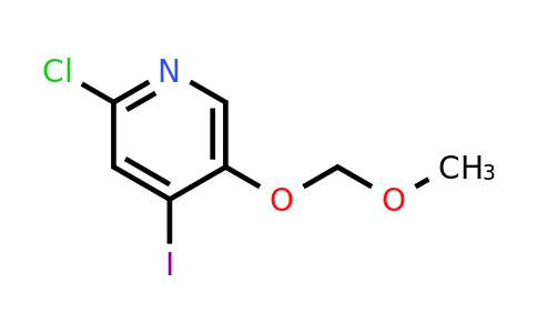 CAS 877133-57-8 | 2-chloro-4-iodo-5-(methoxymethoxy)pyridine