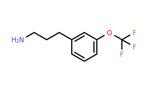 CAS 877151-52-5 | 3-(3-Trifluoromethoxy-phenyl)-propylamine