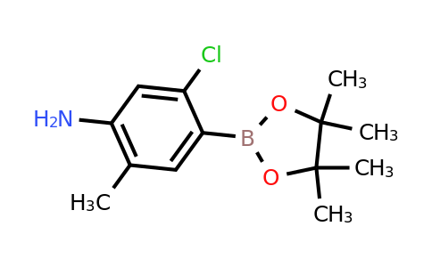 CAS 877161-36-9 | Benzenamine, 5-chloro-2-methyl-4-(4,4,5,5-tetramethyl-1,3,2-dioxaborolan-2-YL)-
