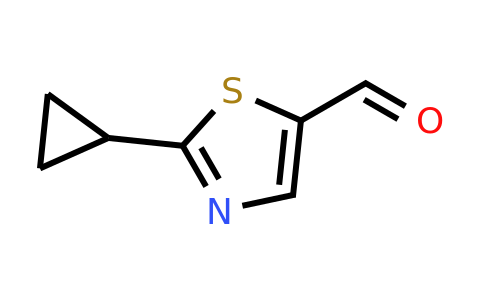 CAS 877385-86-9 | 2-cyclopropyl-1,3-thiazole-5-carbaldehyde