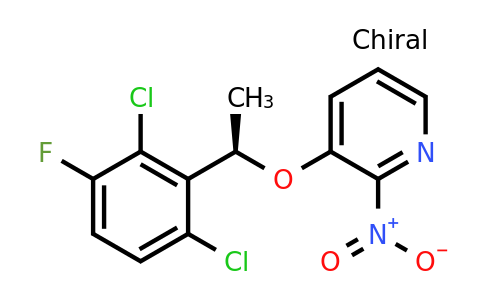 CAS 877397-70-1 | (R)-3-(1-(2,6-Dichloro-3-fluorophenyl)ethoxy)-2-nitropyridine