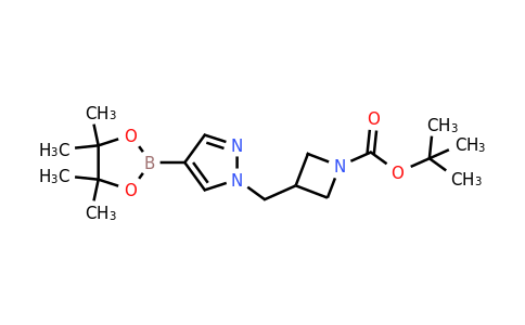 CAS 877399-31-0 | tert-butyl 3-{[4-(tetramethyl-1,3,2-dioxaborolan-2-yl)-1H-pyrazol-1-yl]methyl}azetidine-1-carboxylate