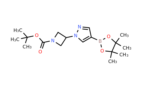 3-[4-(4,4,5,5-Tetramethyl-[1,3,2]dioxaborolan-2-YL)-pyrazol-1-YL]-azetidine-1-carboxylic acid tert-butyl ester