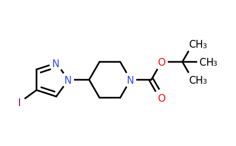 CAS 877399-73-0 | tert-butyl 4-(4-iodo-1H-pyrazol-1-yl)piperidine-1-carboxylate