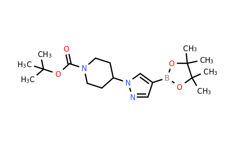 CAS 877399-74-1 | Tert-butyl 4-(4-(4,4,5,5-tetramethyl-1,3,2-dioxaborolan-2-YL)-1H-pyrazol-1-YL)piperidine-1-carboxylate
