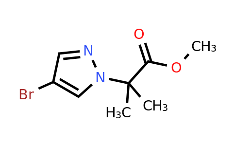 CAS 877401-10-0 | methyl 2-(4-bromopyrazol-1-yl)-2-methyl-propanoate