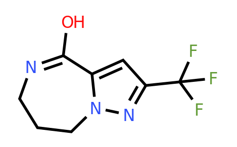CAS 877402-85-2 | 2-(Trifluoromethyl)-7,8-dihydro-6H-pyrazolo[1,5-A][1,4]diazepin-4-ol