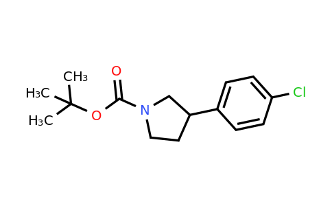 CAS 877614-86-3 | 1-Boc-3-(4-chloro-phenyl)-pyrrolidine