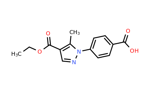 CAS 877675-70-2 | 4-[4-(Ethoxycarbonyl)-5-methyl-1H-pyrazol-1-yl]benzoic acid
