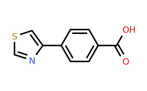 CAS 877758-98-0 | 4-(1,3-thiazol-4-yl)benzoic acid