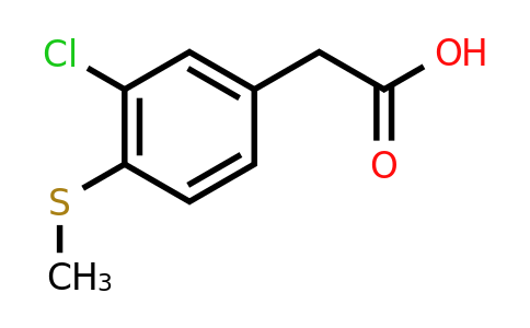 CAS 87776-75-8 | 2-(3-Chloro-4-(methylthio)phenyl)acetic acid
