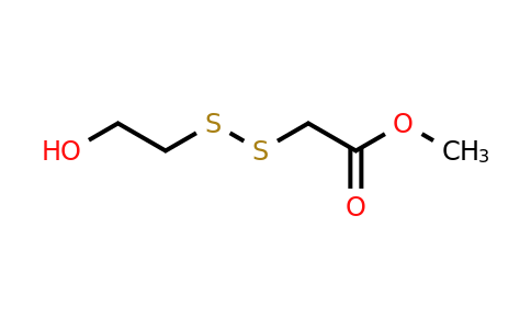 CAS 877864-13-6 | methyl 2-[(2-hydroxyethyl)disulfanyl]acetate