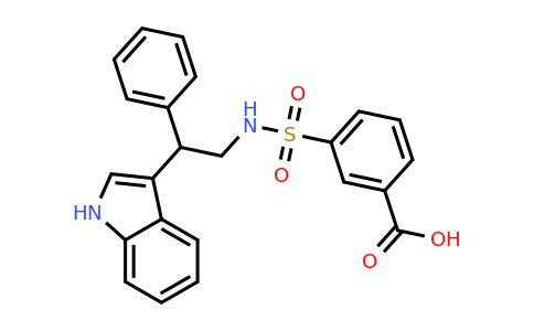 CAS 877966-22-8 | 3-{[2-(1H-indol-3-yl)-2-phenylethyl]sulfamoyl}benzoic acid