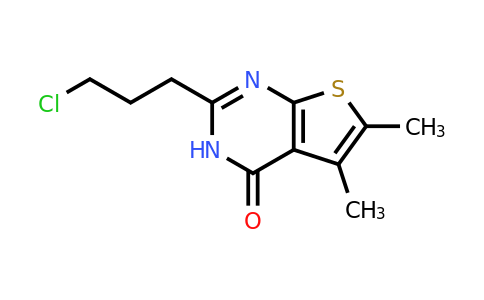 CAS 877977-27-0 | 2-(3-Chloropropyl)-5,6-dimethyl-3H,4H-thieno[2,3-d]pyrimidin-4-one