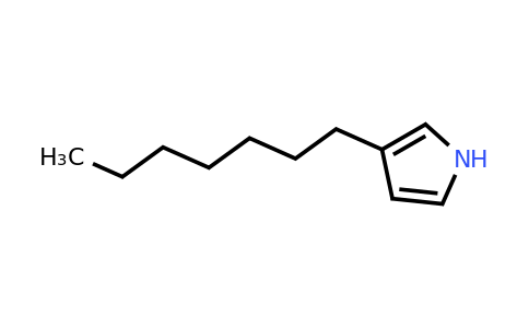 CAS 878-11-5 | 3-Heptyl-1H-pyrrole