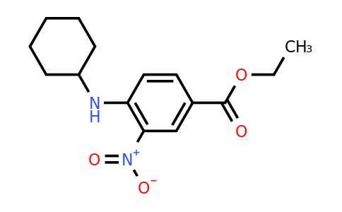 CAS 87815-77-8 | Ethyl 4-(cyclohexylamino)-3-nitrobenzoate