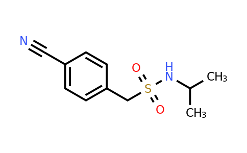 CAS 878218-25-8 | 1-(4-Cyanophenyl)-N-isopropylmethanesulfonamide