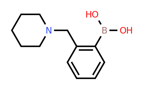 CAS 878289-33-9 | 2-(Piperidin-1-ylmethyl)phenylboronic acid