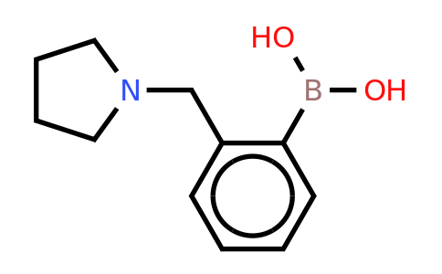 CAS 878289-40-8 | 2-(1-Pyrrolidinylmethyl)phenylboronic acid