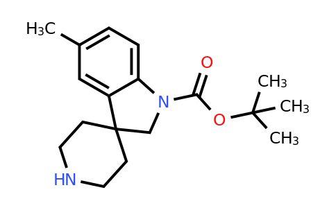 CAS 878376-82-0 | Tert-butyl 5-methylspiro[indoline-3,4'-piperidine]-1-carboxylate