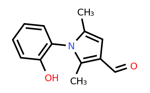 CAS 878424-18-1 | 1-(2-Hydroxyphenyl)-2,5-dimethyl-1H-pyrrole-3-carbaldehyde