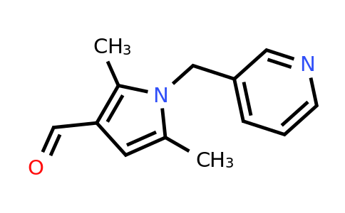 CAS 878424-30-7 | 2,5-Dimethyl-1-(pyridin-3-ylmethyl)-1H-pyrrole-3-carbaldehyde