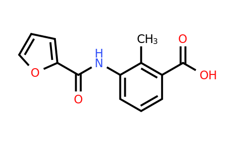 CAS 878426-41-6 | 3-(Furan-2-carboxamido)-2-methylbenzoic acid